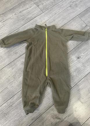 Чоловічок унісекс h&m флісовий хакі