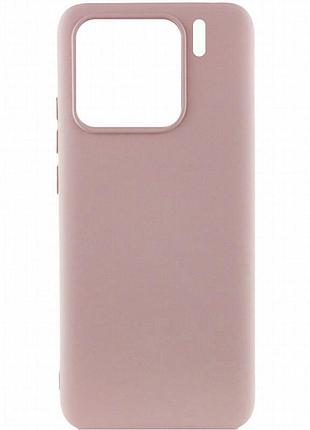 Чехол silicone cover lakshmi (aaa) для xiaomi 15 pro розовый / pink sand