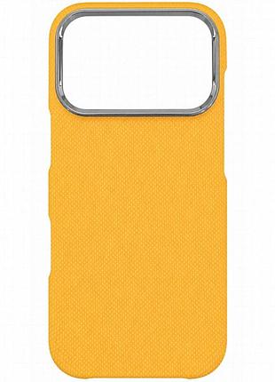 Чехол pc carbon protection slim with magnetic fit для apple iphone 17 pro max / 18 pro max (6.9") orange