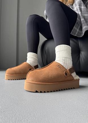 Ugg lanah clog platform chestnut 3
