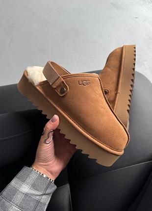 Ugg lanah clog platform chestnut