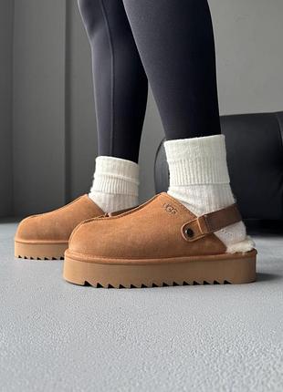 Ugg lanah clog platform chestnut 2