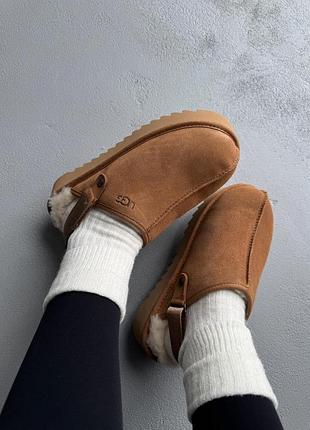 Ugg lanah clog platform chestnut 4
