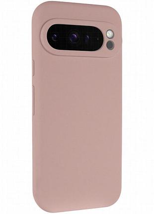 Чехол silicone cover lakshmi full camera (aaa) для google pixel 9 pro розовый / pink sand