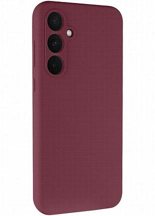 Чехол silicone cover lakshmi full camera (aaa) для samsung galaxy a54 5g бордовый / plum