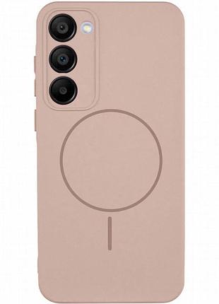 Чехол silicone cover lakshmi full camera (aa) with magnetic fit для xiaomi redmi 15 (eu) розовый / pink sand