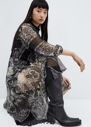 Mango шифонова сукня стиль 5
