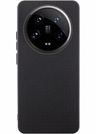 Чехол silicone cover lakshmi (aaa) для xiaomi 14 ultra черный / black