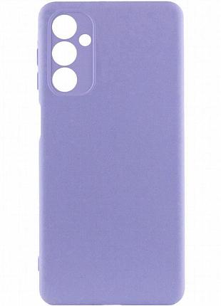 Чехол silicone cover lakshmi full camera (a) для samsung galaxy m54 5g сиреневый / dasheen