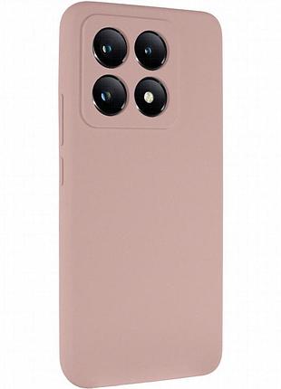 Чехол silicone cover lakshmi full camera (aaa) для xiaomi 14t розовый / pink sand