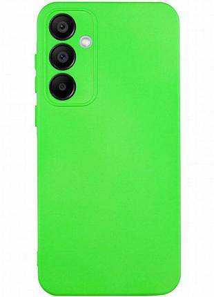 Чехол silicone cover lakshmi full camera (a) для samsung galaxy m34 5g салатовый / neon green