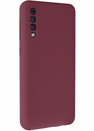 Чехол silicone cover lakshmi full camera (aaa) для samsung galaxy a50 (a505f) / a50s / a30s бордовый / plum