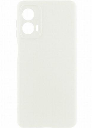 Чехол silicone cover ummi lakshmi full camera (aa) для motorola moto g24 белый / white