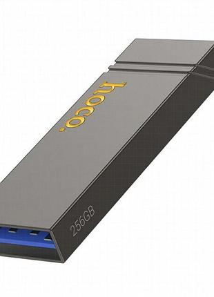 Флеш-накопитель hoco ud13 usb3.2 - 256gb gray
