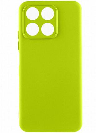 Чехол silicone cover lakshmi full camera (a) для huawei honor x8a желтый / flash