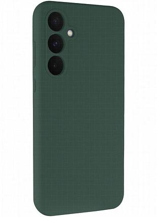 Чехол silicone cover lakshmi full camera (aaa) для samsung galaxy a55 зеленый / cyprus green
