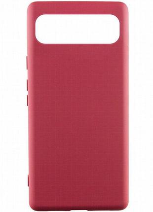 Чехол silicone cover ummi lakshmi (aa) для google pixel 10 pro xl бордовый / marsala