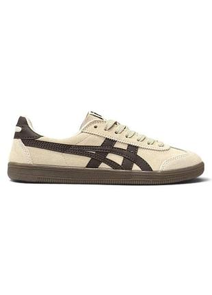Женские кроссовки asics onitsuka tiger tokuten beige brown / smb+ 🔗