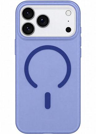 Чехол pc matte color with magnetic fit для apple iphone 17 pro max / 18 pro max (6.9") blue