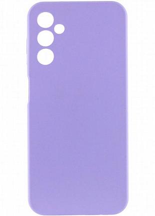 Чехол silicone cover lakshmi full camera (aaa) для samsung galaxy a14 4g/5g сиреневый / dasheen