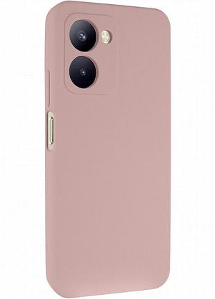 Чехол silicone cover lakshmi full camera (aaa) для realme c33 розовый / pink sand
