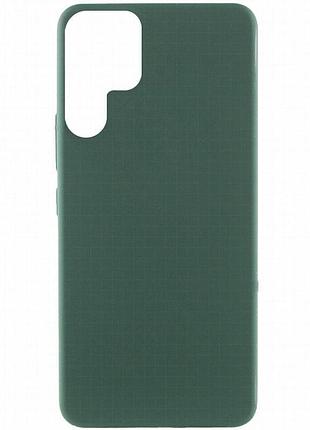 Чехол silicone cover lakshmi (aaa) для samsung galaxy s22 ultra зеленый / cyprus green