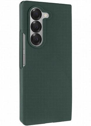 Чехол foldables silicone cover lakshmi (aaa) для samsung galaxy z fold5 зеленый / cyprus green