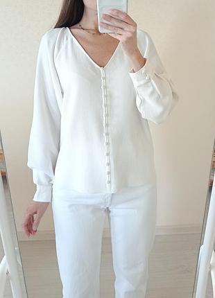 Біла блуза sezane 4