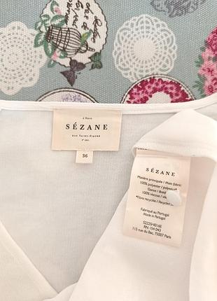 Біла блуза sezane 7