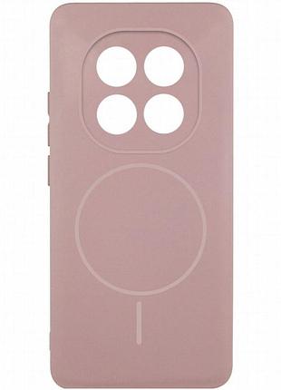 Чехол silicone cover lakshmi full camera (aa) with magnetic fit для xiaomi redmi note 15 pro 4g розовый / pink sand