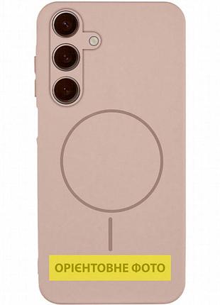 Чехол silicone cover lakshmi full camera (aa) with magnetic fit для samsung galaxy a07 розовый / pink sand