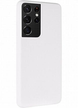 Чехол silicone cover ummi lakshmi (aa) для samsung galaxy s21 ultra белый / white