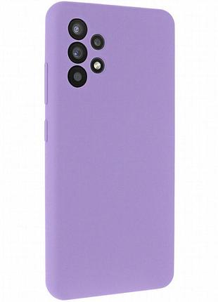 Чехол silicone cover lakshmi full camera (aaa) для samsung galaxy a32 4g сиреневый / dasheen