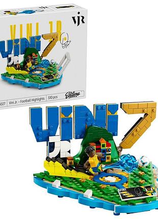 Конструктор lego editions football вінісіус жуніор — найкращі моменти футбольних матчів