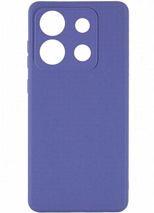 Силиконовый чехол candy full camera для infinix smart 7 hd голубой / mist blue