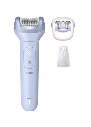 Эпилятор philips series 8000 дисковый, аккумул, пинцет.-32, влага.+сух, футляр, с подсветкой, белый