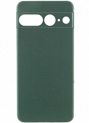 Чехол silicone cover ummi lakshmi full camera (aa) для google pixel 7 pro зеленый / dark green