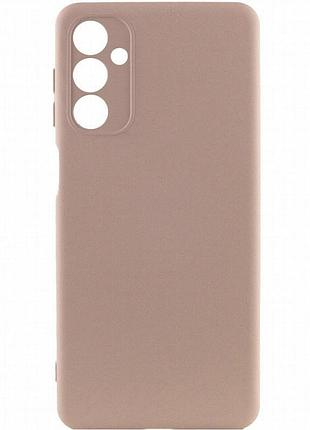 Чехол silicone cover lakshmi full camera (a) для samsung galaxy m14 5g розовый / pink sand