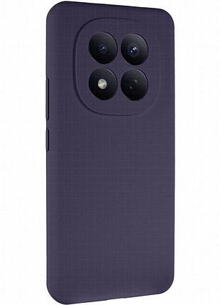 Чехол silicone cover lakshmi full camera (aaa) для xiaomi redmi note 14 pro 4g темно-синий / midnight blue