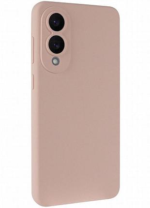 Чехол silicone cover lakshmi full camera (aaa) для samsung galaxy s25 edge розовый / pink sand