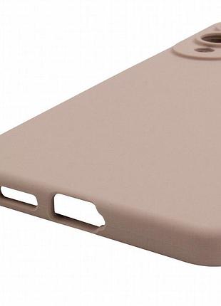 Чехол silicone cover lakshmi full camera (aaa) для samsung galaxy s25 edge розовый / pink sand 5