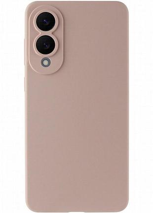 Чехол silicone cover lakshmi full camera (aaa) для samsung galaxy s25 edge розовый / pink sand 7
