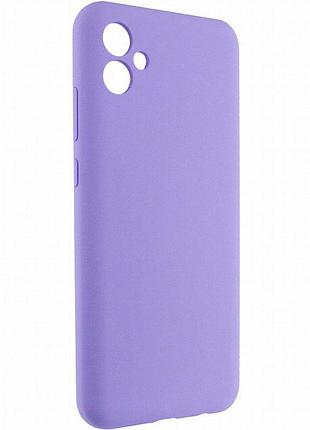 Чехол silicone cover ummi lakshmi full camera (aa) для samsung galaxy a06 сиреневый / dasheen