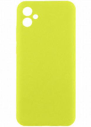Чехол silicone cover ummi lakshmi full camera (aa) для samsung galaxy a06 желтый / flash