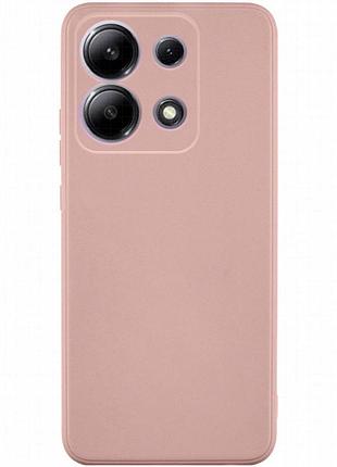 Силиконовый чехол candy full camera для xiaomi redmi note 15 pro 4g розовый / pink sand