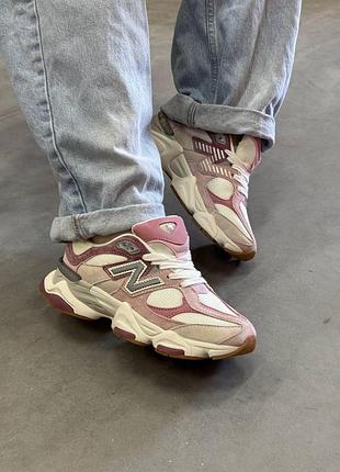 Кросівки жіночі new balance 9060 pink beige
