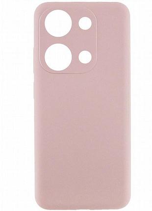 Чехол silicone cover lakshmi full camera (aaa) для xiaomi redmi note 13 pro 4g / poco m6 pro 4g розовый / pink sand