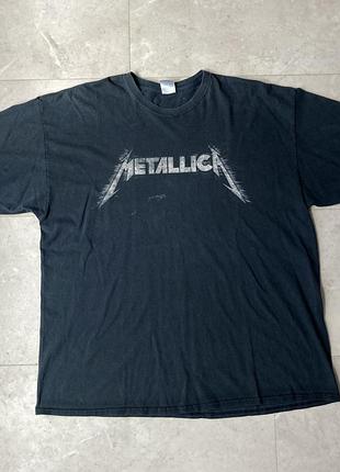 Футболка vintage metallica death magnetic thrash metal rock band t-shirt xxl