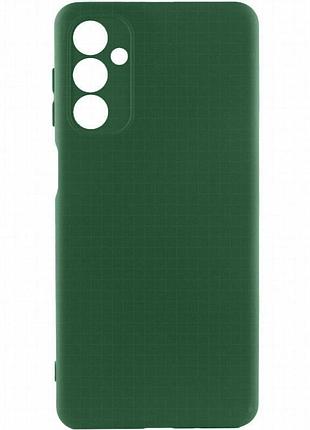 Чехол silicone cover lakshmi full camera (a) для samsung galaxy m54 5g зеленый / dark green