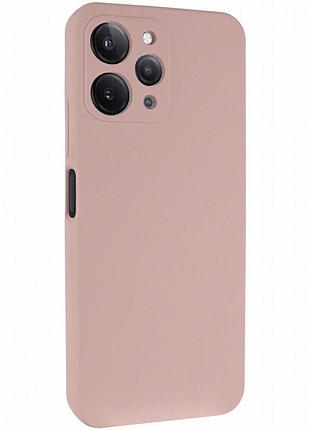 Чехол silicone cover lakshmi full camera (aaa) для xiaomi redmi 12 розовый / pink sand
